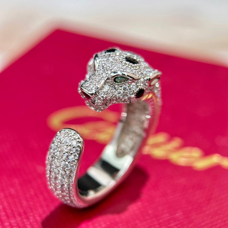 CNC版本  一比一精工版本 編碼戒指 配送全套卡地亞包裝 卡地亞經(jīng)典款滿