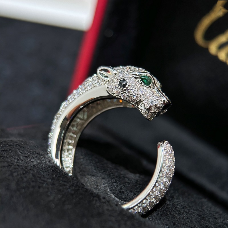 CNC版本  一比一精工版本 編碼戒指 配送全套卡地亞包裝 卡地亞經(jīng)典款滿