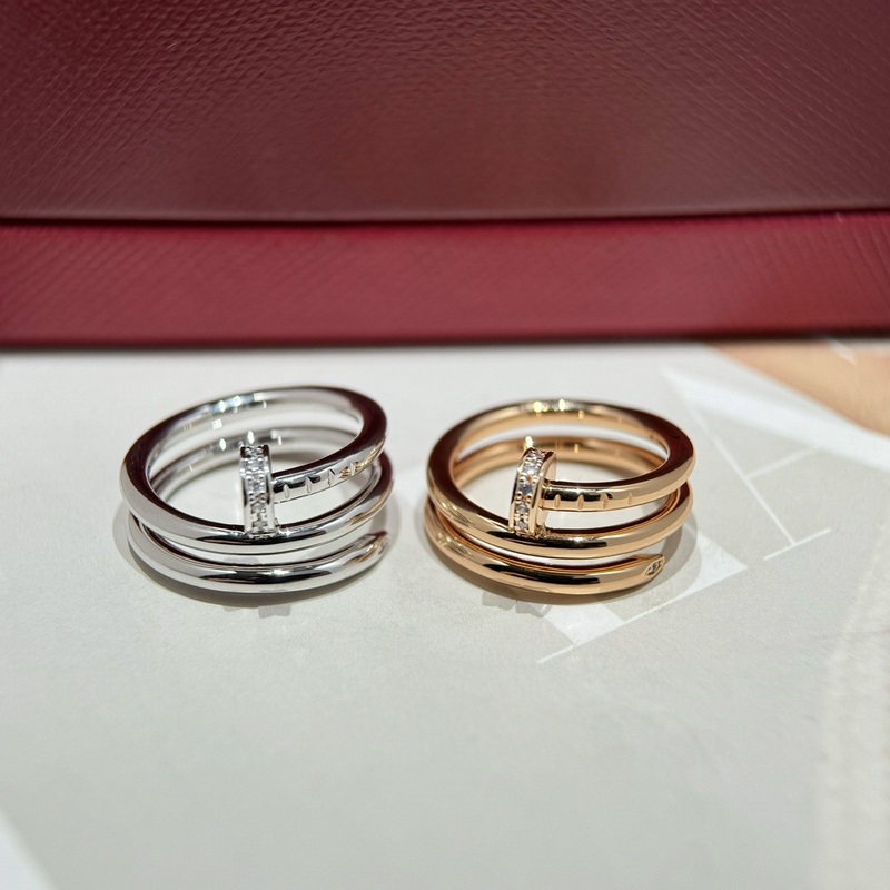 新品  一比一精工版本 配送全套卡地亞正品包裝 卡地亞Cartier三圈釘