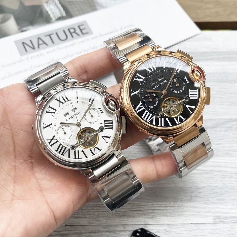 藍(lán)氣球系列 震撼上市【最新】：卡地亞 多功能精品設(shè)計【類型】：精品男士腕錶