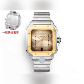 THB 新品 卡地亞山度士 中東版本 鋼帶款【原版開(kāi)模 2025最新卡地亞 山