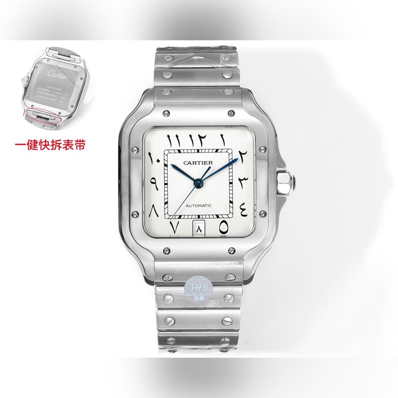 THB 新品 卡地亞山度士 中東版本 鋼帶款【原版開模 2025最新卡地亞 山