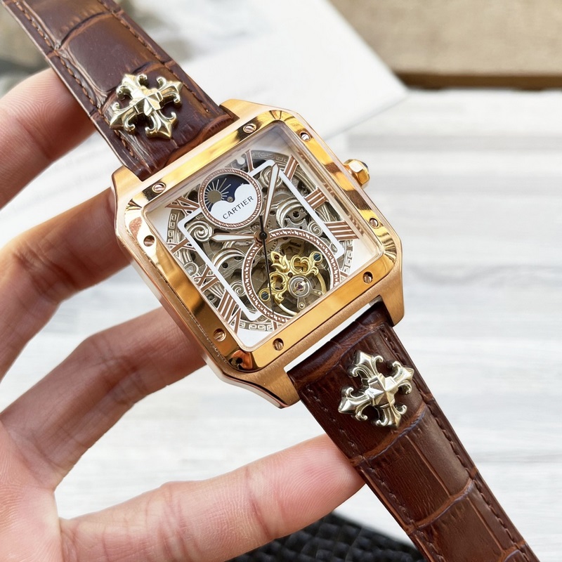 八角殼系列 精緻百搭 【最新】：卡地亞 最新設(shè)計(jì) 大飛輪精品 【類型】：精品