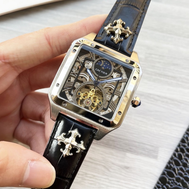 八角殼系列 精緻百搭 【最新】：卡地亞 最新設(shè)計(jì) 大飛輪精品 【類型】：精品