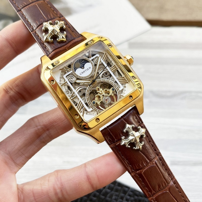 八角殼系列 精緻百搭 【最新】：卡地亞 最新設(shè)計(jì) 大飛輪精品 【類型】：精品