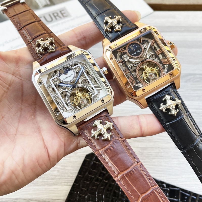 八角殼系列 精緻百搭 【最新】：卡地亞 最新設(shè)計(jì) 大飛輪精品 【類型】：精品