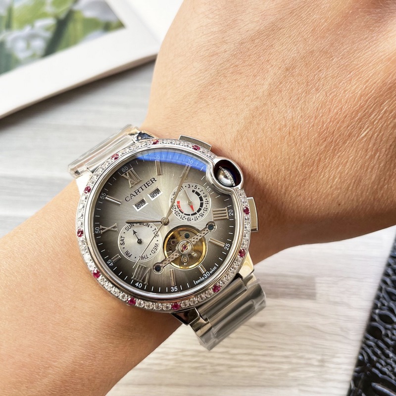 藍氣球系列 震撼上市【最新】：卡地亞 多功能精品設計【類型】：精品男士腕錶