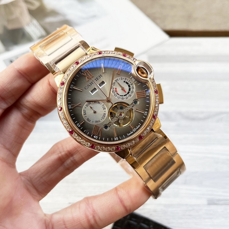 藍氣球系列 震撼上市【最新】：卡地亞 多功能精品設計【類型】：精品男士腕錶