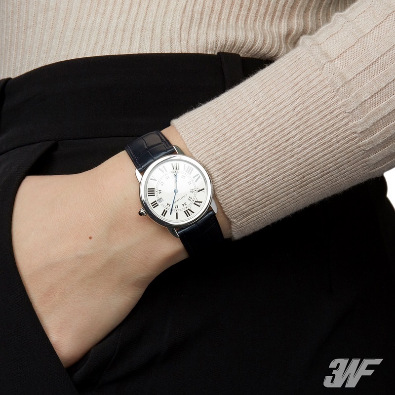 3wf升級版，頂級卡地亞RONDE DE CARTIER倫敦系列WSRN0021