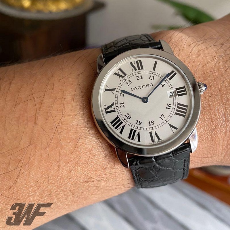 3wf升級版，頂級卡地亞RONDE DE CARTIER倫敦系列WSRN0021