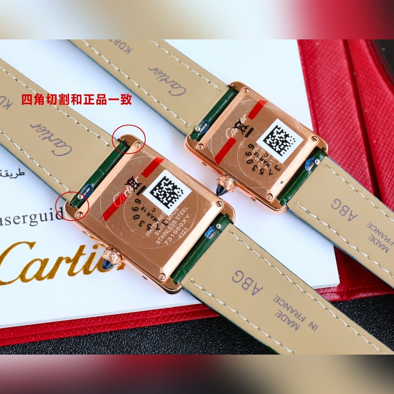 女款_卡地亞 TANK MUST超神巨作 火爆來襲尺寸：中33.7*25.5mm 小