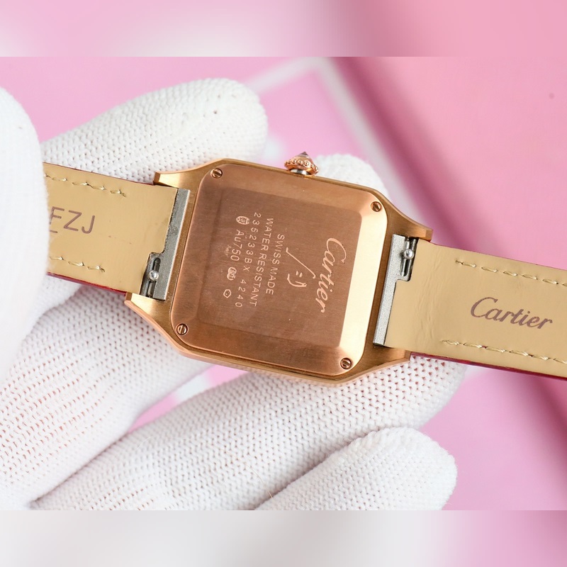 女款_卡地亞女裝山度士系列 卡地亞超神之作，專櫃設計師聯手參數與正品同步重金聘請