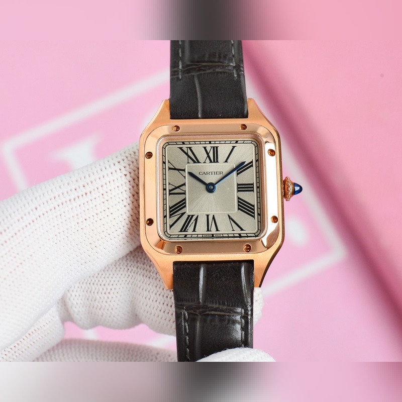 女款_卡地亞女裝山度士系列 卡地亞超神之作，專櫃設計師聯手參數與正品同步重金聘請