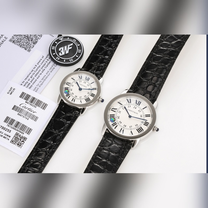 女款_3wf升級版，頂級卡地亞RONDE DE CARTIER倫敦系列WSRN0021