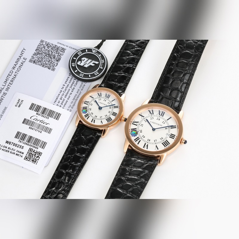 女款_3wf升級版，頂級卡地亞RONDE DE CARTIER倫敦系列WSRN0021