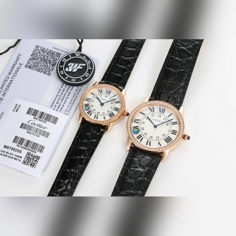 女款_3wf升級版，頂級卡地亞RONDE DE CARTIER倫敦系列WSRN0021