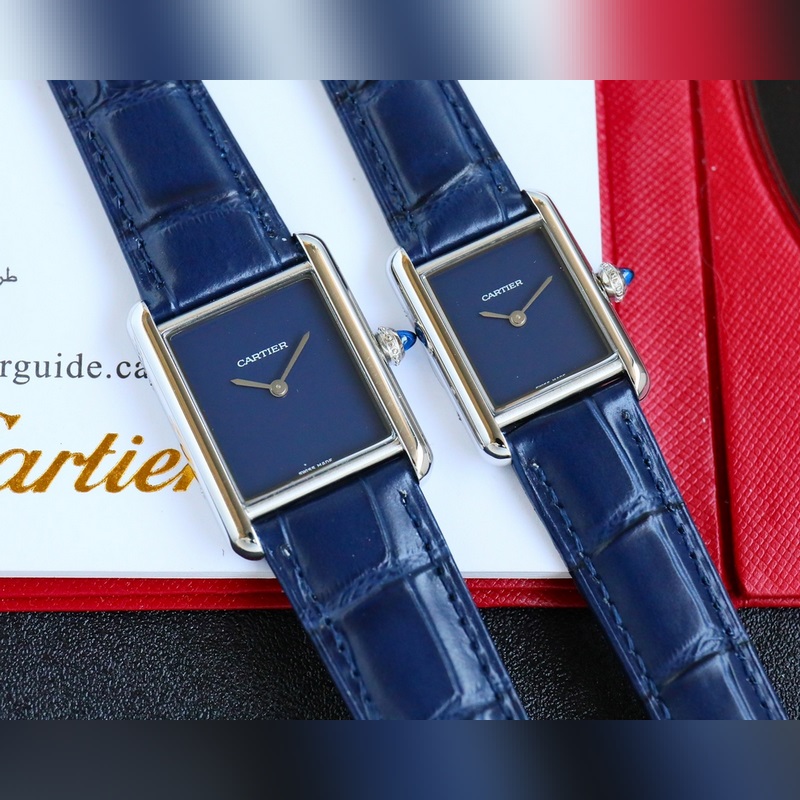 女款_卡地亞 TANK MUST超神巨作 火爆來襲尺寸：中33.7*25.5mm 小