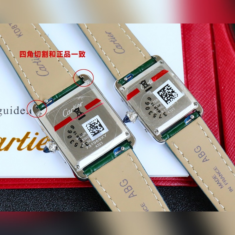 女款_卡地亞 TANK MUST超神巨作 火爆來襲尺寸：中33.7*25.5mm 小