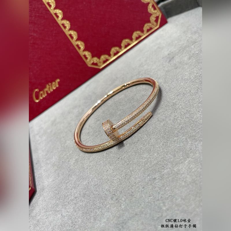 V金鍍咪金，16-17碼  ，18-19碼 。DB原版字印 CNC版本卡地亞粗版