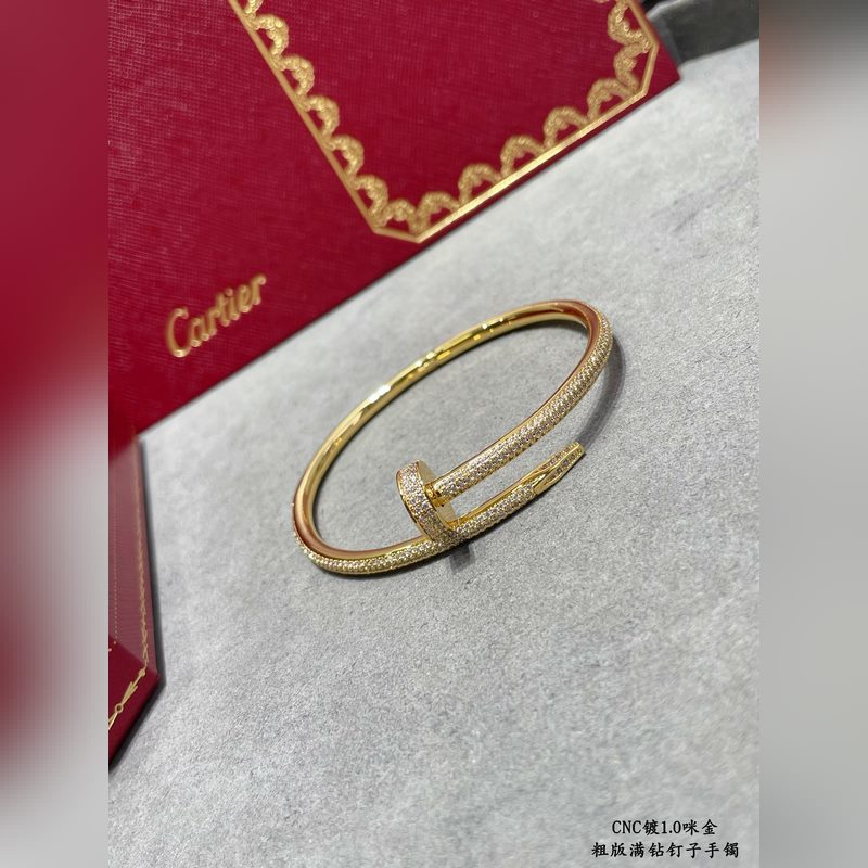 V金鍍咪金，16-17碼  ，18-19碼 。DB原版字印 CNC版本卡地亞粗版