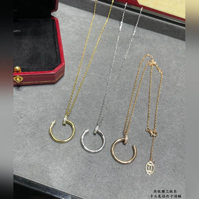 9 2 5  Cartier卡地亞頭尾鑽釘子項鍊 經(jīng)典之作