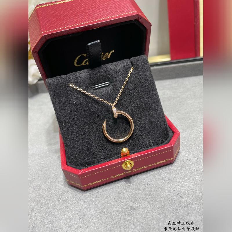 9 2 5  Cartier卡地亞頭尾鑽釘子項鍊 經(jīng)典之作