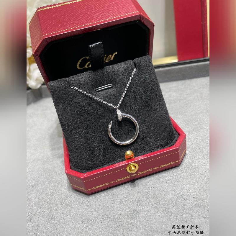 9 2 5  Cartier卡地亞頭尾鑽釘子項鍊 經(jīng)典之作
