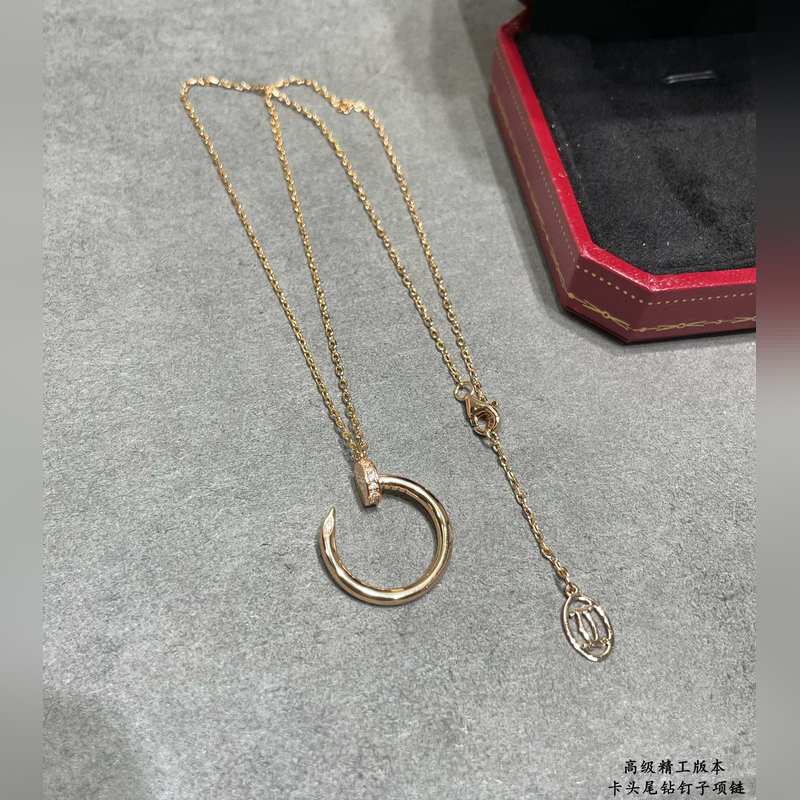 9 2 5  Cartier卡地亞頭尾鑽釘子項鍊 經(jīng)典之作