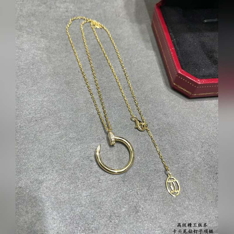 9 2 5  Cartier卡地亞頭尾鑽釘子項鍊 經(jīng)典之作