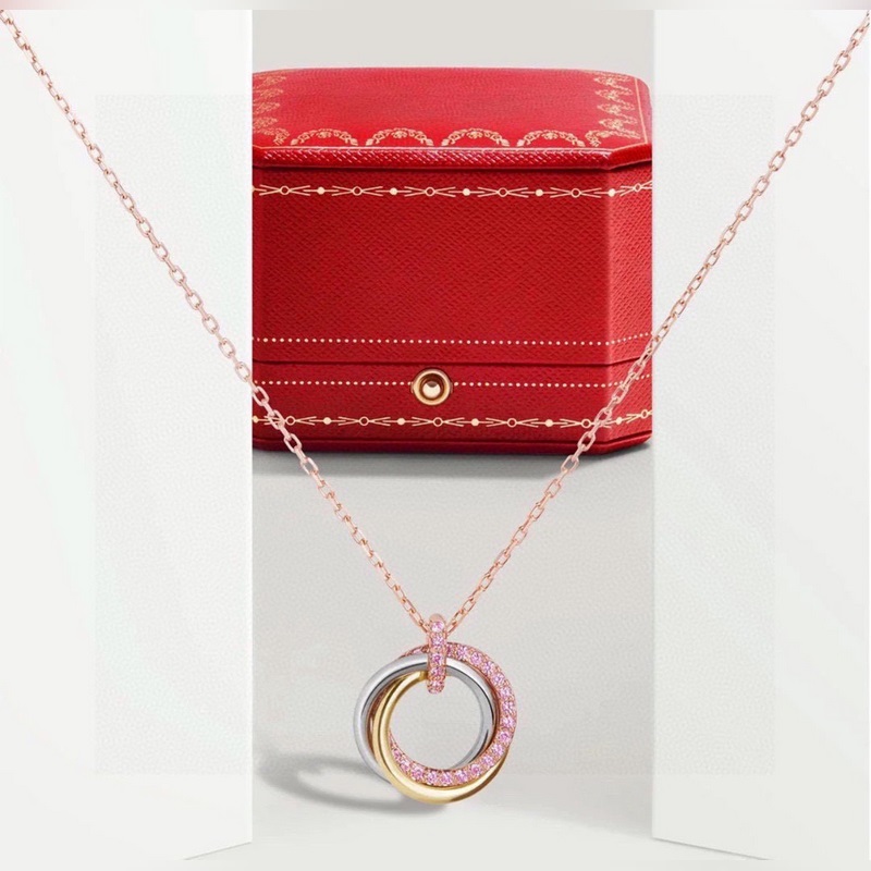 卡地亞 情人節 限量款三環 三色 系列 粉色超級特別！送人表白必備 ，第一眼就美