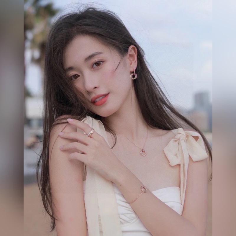 卡地亞 情人節 限量款三環 三色 系列 粉色超級特別！送人表白必備 ，第一眼就美