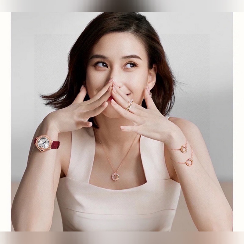 卡地亞 情人節 限量款三環 三色 系列 粉色超級特別！送人表白必備 ，第一眼就美