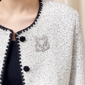 CHANEL小香小貓咪滿鑽香奈兒胸針，是最懂女人的飾物。那些傾注了全部心血去做自