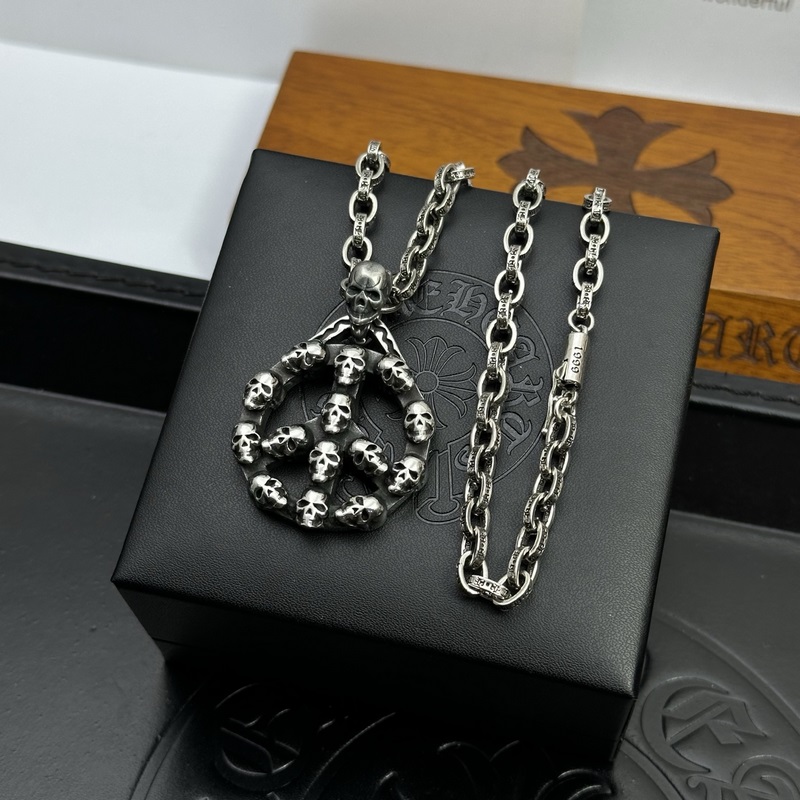 克羅心字母鍊 暗 ［字母暴動(dòng)］  原版蝕刻字母鍊｜純手工鐫刻末日密語(yǔ)  哥特鑲