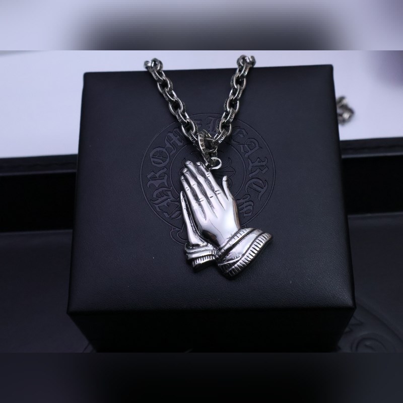 克羅心字母鍊 暗 ［字母暴動］  原版蝕刻字母鍊｜純手工鐫刻末日密語  哥特鑲