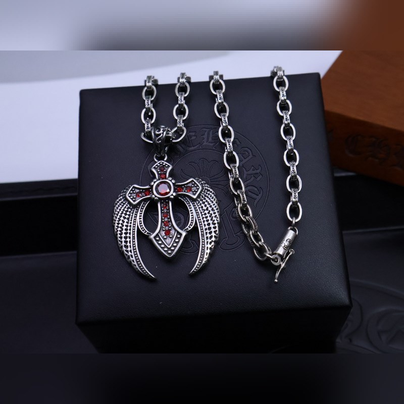 克羅心字母鍊 暗 ［字母暴動］  原版蝕刻字母鍊｜純手工鐫刻末日密語  哥特鑲