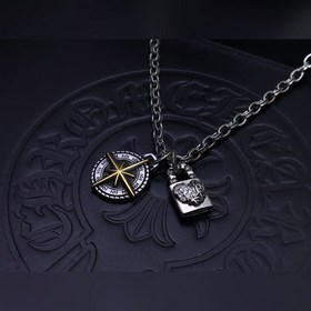 ［新品上架］    克羅心字母鍊 暗 ［字母暴動］  原版蝕刻字母鍊｜純手工鐫刻