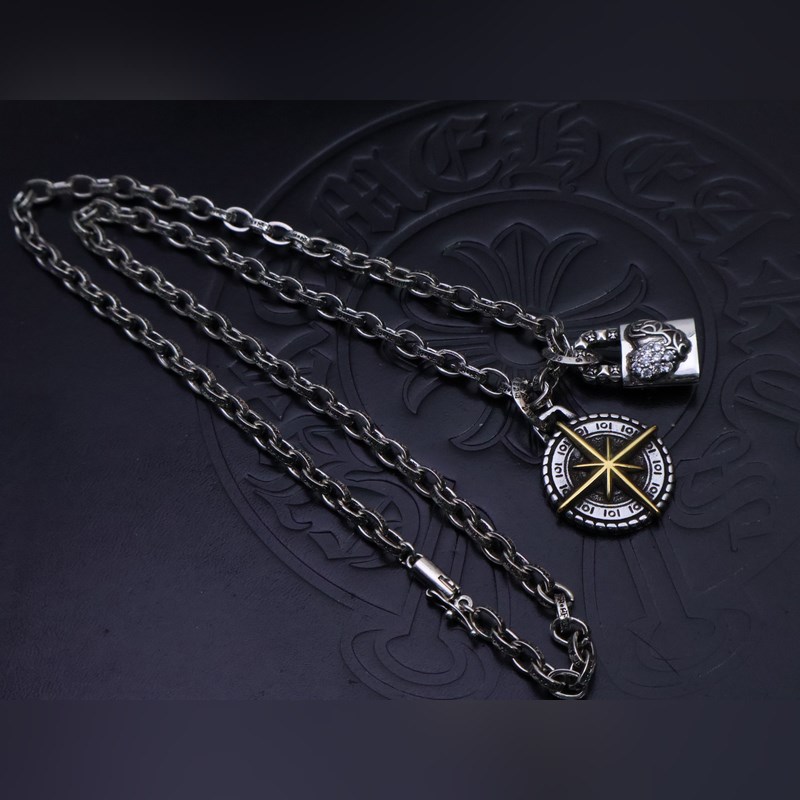 ［新品上架］    克羅心字母鍊 暗 ［字母暴動］  原版蝕刻字母鍊｜純手工鐫刻