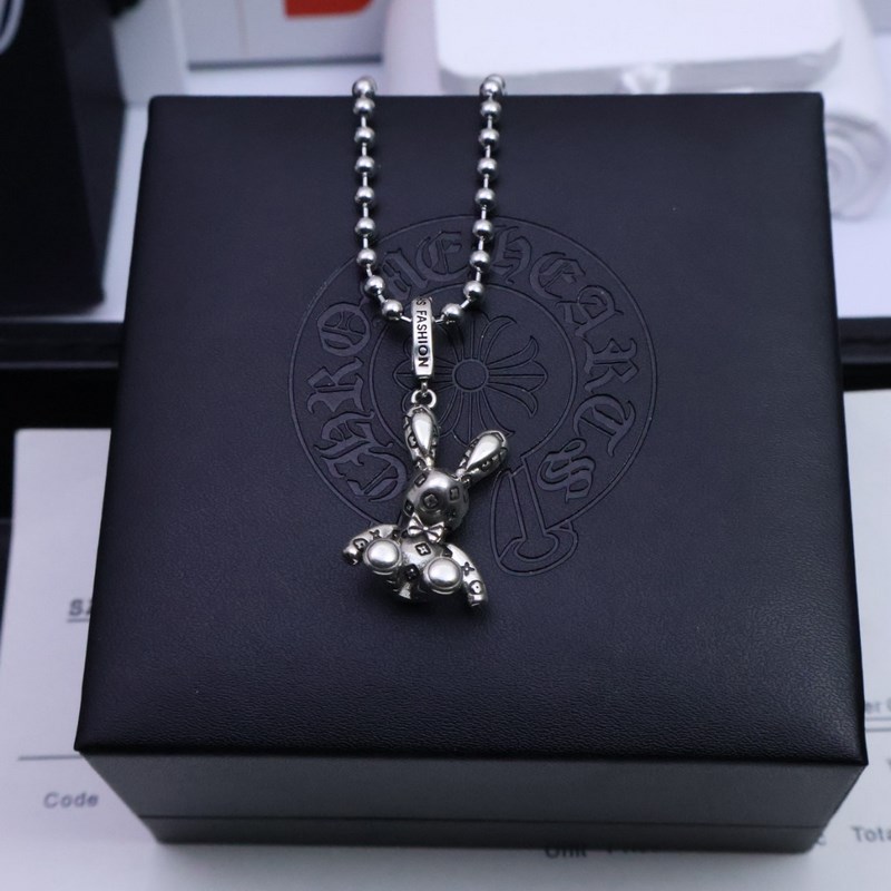 ［2025暗黑狼頭］克羅心珍珠鍊 溫柔要帶棱角 奢華要夠不羈 「珍珠與銀的末