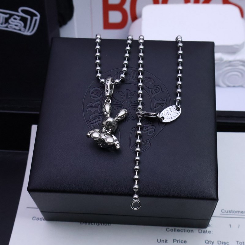 ［2025暗黑狼頭］克羅心珍珠鍊 溫柔要帶棱角 奢華要夠不羈 「珍珠與銀的末