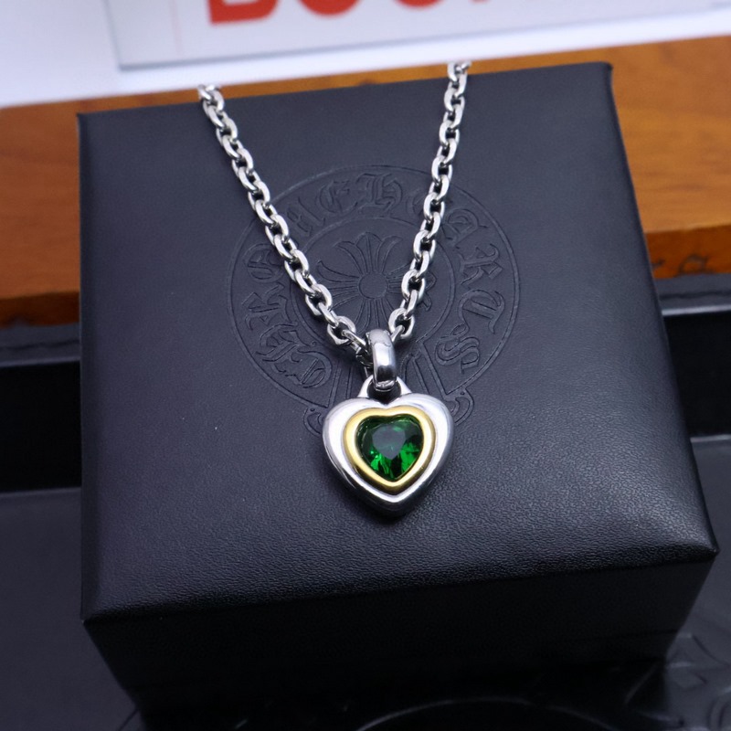 ［海洋之心 ］    克羅心永恒之心愛心 項鍊，愛心克羅心項鍊 造型不同的花紋設