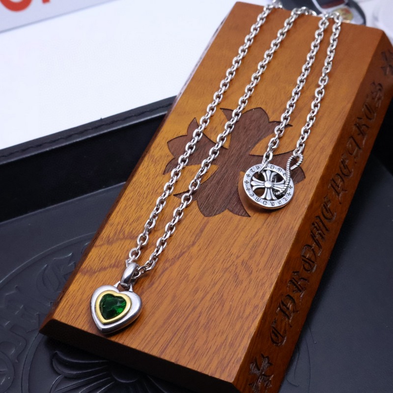 ［海洋之心 ］    克羅心永恒之心愛心 項鍊，愛心克羅心項鍊 造型不同的花紋設