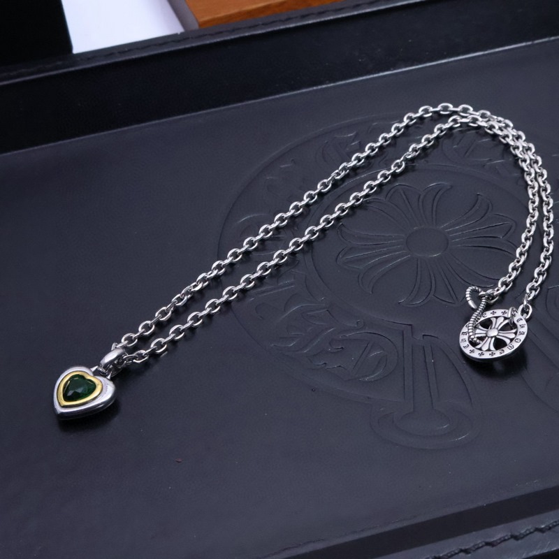 ［海洋之心 ］    克羅心永恒之心愛心 項鍊，愛心克羅心項鍊 造型不同的花紋設