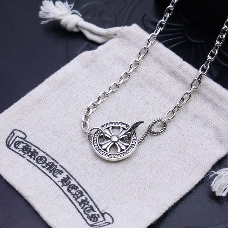 ［海洋之心 ］    克羅心永恒之心愛心 項鍊，愛心克羅心項鍊 造型不同的花紋設