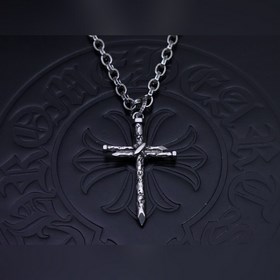 克羅心字母鍊 暗 ［字母暴動］  原版蝕刻字母鍊｜純手工鐫刻末日密語  哥特鑲