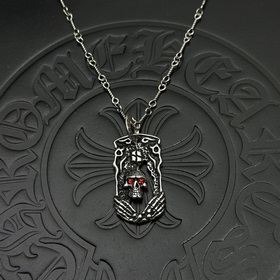 ［2025暗夜極光］克羅心項鍊蛇骨鍊 溫柔要帶棱角 奢華要夠不羈 「珍珠與銀