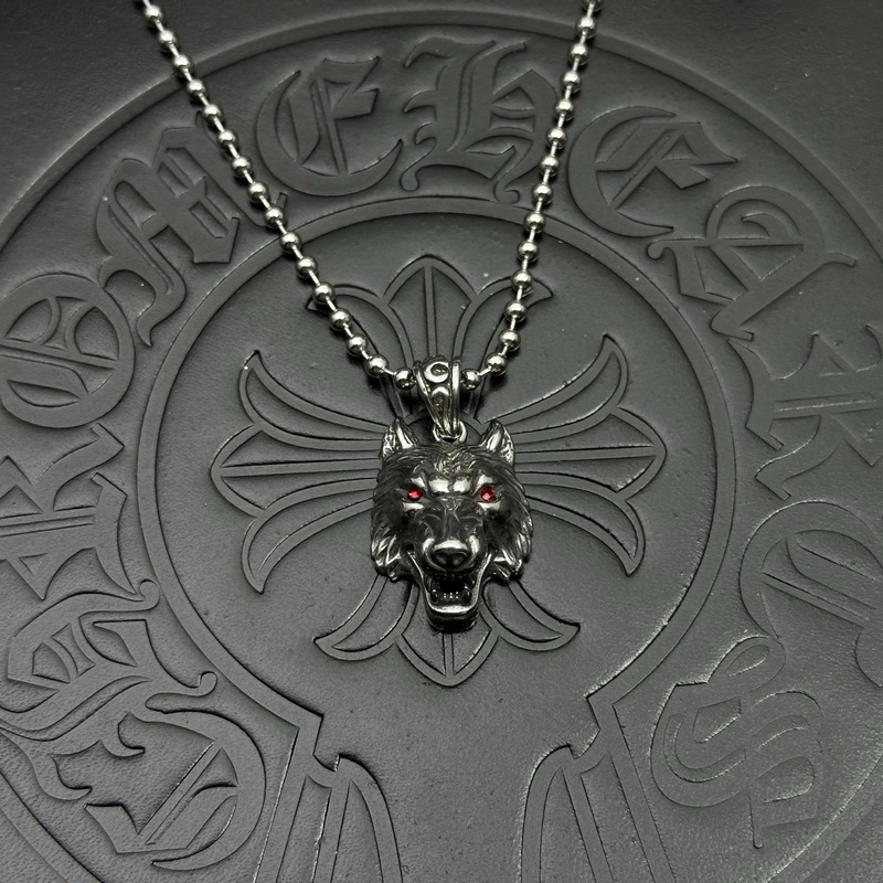 ［2025暗黑狼頭］克羅心珍珠鍊 溫柔要帶棱角 奢華要夠不羈 「珍珠與銀的末