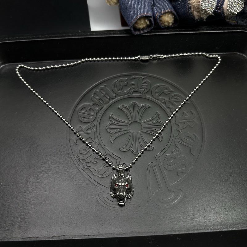 ［2025暗黑狼頭］克羅心珍珠鍊 溫柔要帶棱角 奢華要夠不羈 「珍珠與銀的末