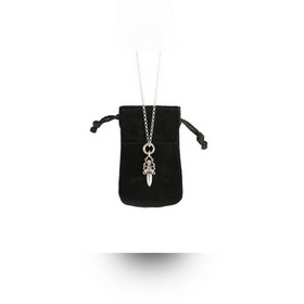 正品開版 Chrome Hearts克羅心項鍊，經典小號圓環寶劍吊墜