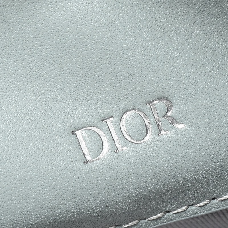 這款手拿包是 Dior 的主打單品。Oblique 灰色面料精心制作，從 Dio